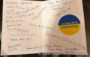 Hockey clubs' support for Ukrainian goaltender 'brought tears' to father's eyes – Creston Valley Advance - Creston Valley Advance