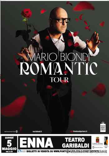 Enna – Per le prove del Tour europeo di Mario Biondi, scelto il Teatro Garibaldi del Capoluogo - Dedalomultimedia