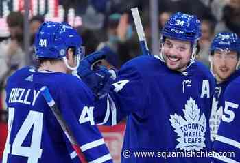 Marner, Matthews lead Maple Leafs over Kraken - Squamish Chief