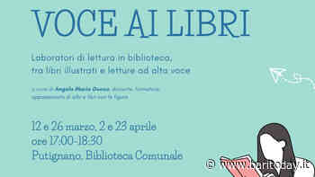A Putignano 'Voce ai libri', laboratori gratuiti di lettura in Biblioteca, tra libi illustrati e letture ad alta voce - BariToday