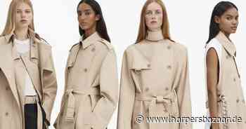 Mode-Trend 2022: Der Trenchcoat wartet im Frühling 2022 mit DIESEN Besonderheiten auf - Harper's BAZAAR
