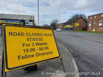 Road closure: Traffic diversions in place daily on major route into Blackburn