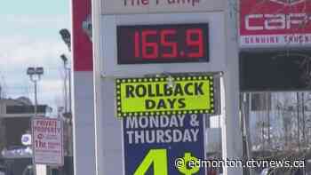 Edmonton gas prices rise again as province plans to stop collecting fuel tax on April 1 - CTV News Edmonton