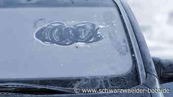 Fahrer fährt einfach weiter: Vereiste Windschutzscheibe führt zu Unfall in Ostelsheim
