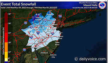 Tracking 'Trouble-Making' Winter Storm Headed To Region - Daily Voice