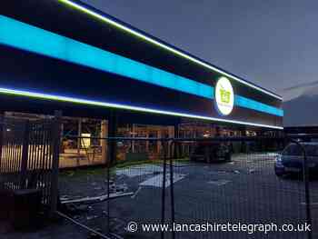 Signage goes up on first Euro Grocers store