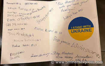 Hockey clubs' support for Ukrainian goaltender 'brought tears' to father's eyes – Vanderhoof Omineca Express - Omineca Express