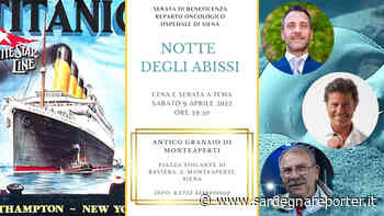 "Notte degli Abissi". Serata di beneficenza per il Reparto Oncologia di Siena - Sardegna Reporter