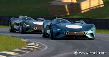 Jaguar Unveils Slick Vision Gran Turismo Roadster     - Roadshow