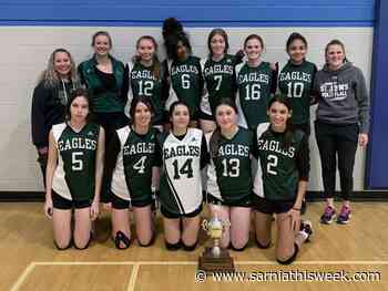 Green Eagles end dominant volleyball season with title - Sarnia and Lambton County This Week