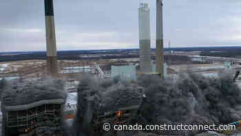 OPG, Delsan-AIM take down Lambton GS stacks - constructconnect.com - ConstructConnect
