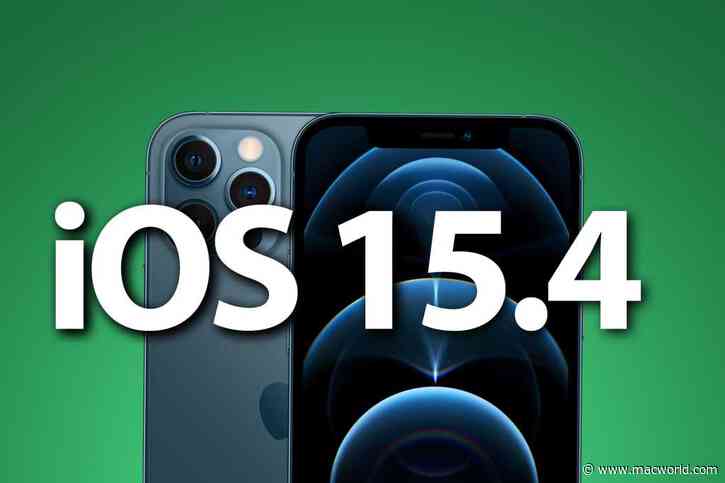 iOS 15.4: Release Candidate is out now, the final release is due next week