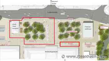 Brunnenanlage und Kunstwerk: Bauarbeiten am Südtiroler Platz gehen weiter