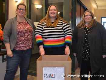 Uniting to donate for local women on Tampon Tuesday - Belleville Intelligencer