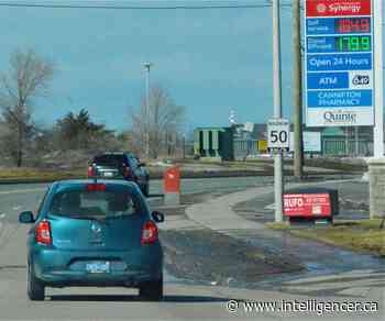 Gasoline prices surge 12 cents per litre at Belleville-area pumps - Belleville Intelligencer