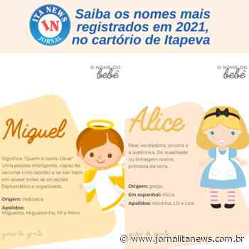 Saiba quais os nomes mais registrados em 2021 no cartório de Itapeva - jornalitanews.com.br