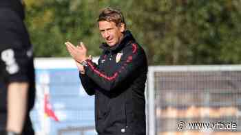 Frank Fahrenhorst vor Balingen - VfB Stuttgart