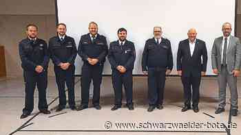 Erzinger Feuerwehr - Markus Kille ist neuer Kommandant - Schwarzwälder Bote