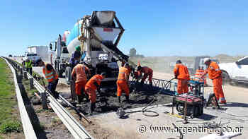 Buenos Aires: tareas de conservación en varias rutas del sur provincial - Argentina.gob.ar Presidencia de la Nación