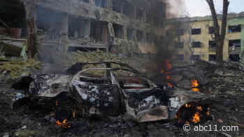 Russian attack severely damages maternity hospital in Ukrainian city of Mariupol, Zelenskyy says