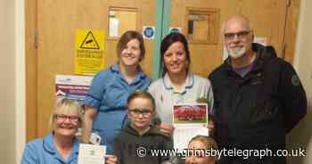 Freak football injury at Old Trafford helps special babies - Grimsby Live