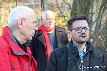 SPD-Spitzenkandidat im Berg Fidel