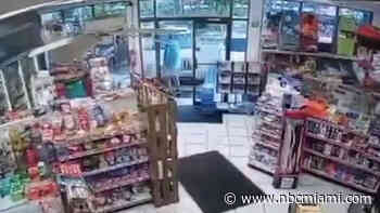Video Shows SUV Crashing Into Store, Hitting Florida Man on Beer Run