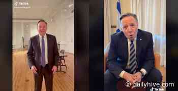 Francois Legault seems to be getting the hang of TikTok (VIDEOS) | Curated - Daily Hive