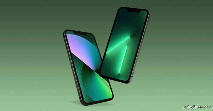 Download the new green iPhone 13 and iPhone 13 Pro wallpapers right here