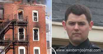 'At All Costs': Officer Springs Into Action After Realizing Who's Stuck in Fire