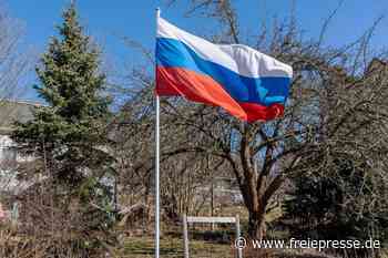 Gehisste Russland-Fahne sorgt in Rotschau für Empörung - freiepresse.de