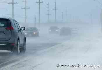 Winter storm watch issued for Timmins, Cochrane, Iroquois Falls - Northern Daily News