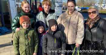 Aus der Ukraine entkommen: Mutter und ihre fünf Kinder schaffen die Flucht nach Aachen
