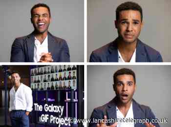 Lucien Laviscount conveys as many emotions as possible to celebrate 35 years of the GIF