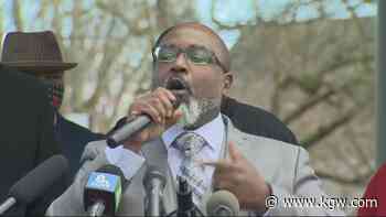 Protesters speak out about gun violence at Dawson Park - KGW.com