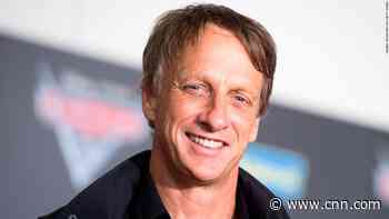 Tony Hawk breaks his leg but isn't retiring