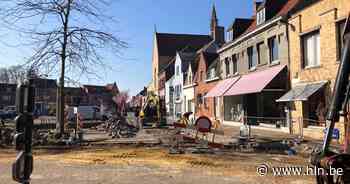 Heraanleg van de Steenakker is begonnen, werken gaan vijftien maanden duren - Het Laatste Nieuws