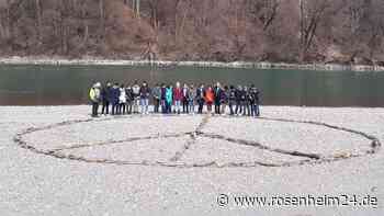 „Peace“ wünschen sich auch die Wasserburger Realschüler