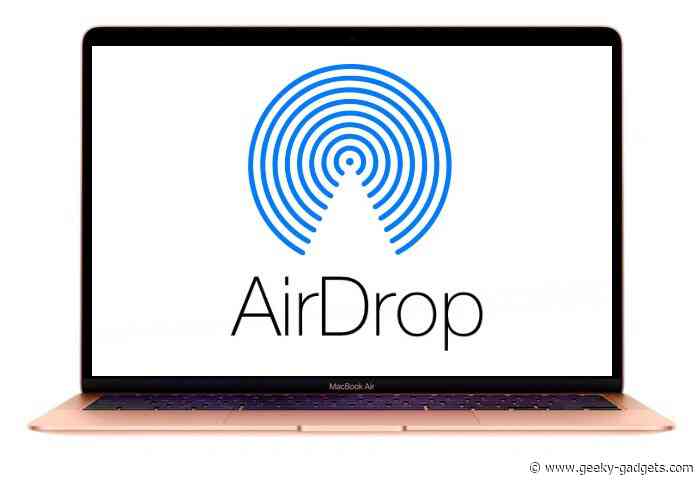 How to use AirDrop on Mac to send files, photos and documents wirelessly