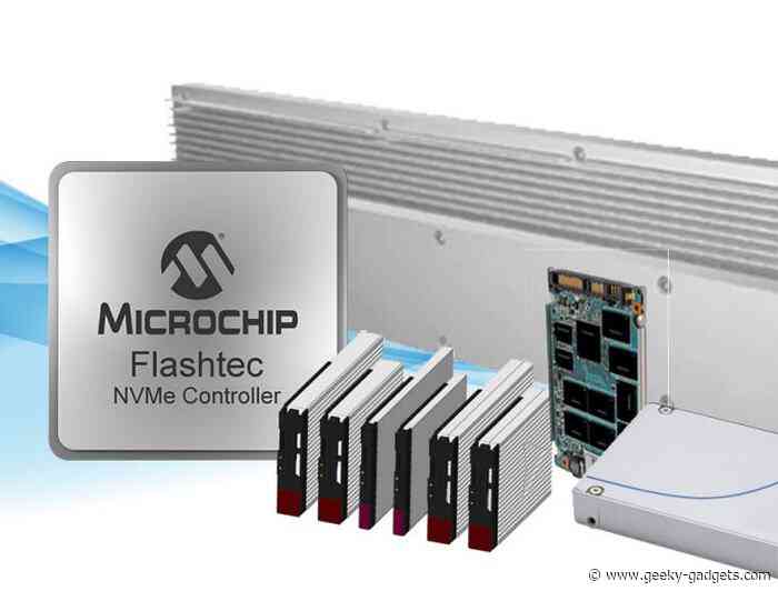 Microchip 16-Channel PCIe Gen 5 Enterprise NVMe SSD controller