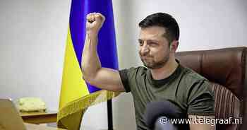 Geel-blauwe vlaggen en Oekraïens volkslied: protesten in de steden - Telegraaf.nl