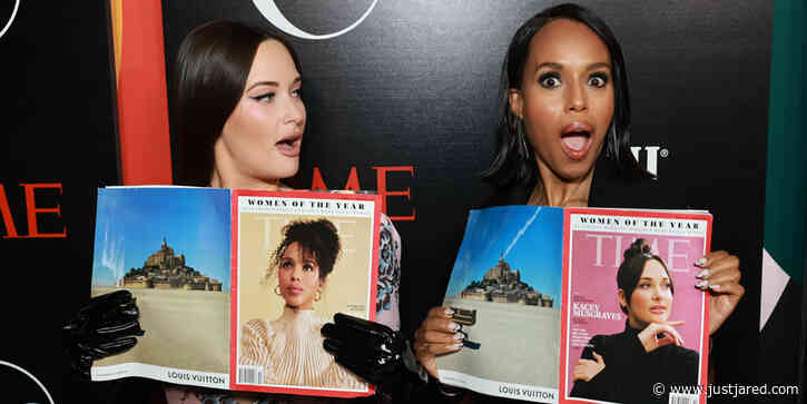 Kerry Washington Shows Support For Ukraine at TIME Women Of The Year 2022 With Kacey Musgraves