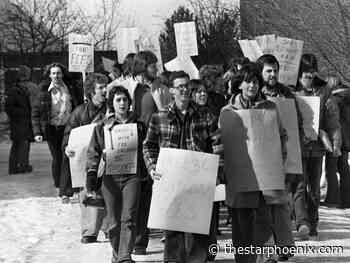 Throwback Thursday: Tuition fee protest