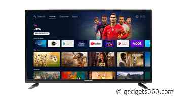 Blaupunkt CyberSound Smart TV Models With 40W Speakers, HDR Support Launched in India