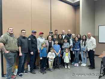 Niagara Falls family thanks heroes who saved their father after health scare while driving