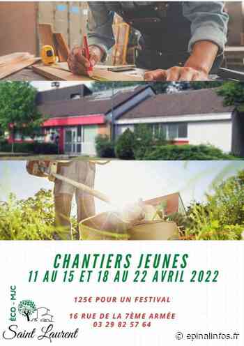 La MJC Saint Laurent organise des chantiers jeunes - Epinal infos - Epinal Infos