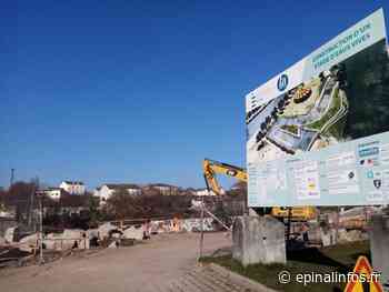 Le chantier du stade d'eaux vives d'Epinal avance - Epinal infos - Epinal Infos