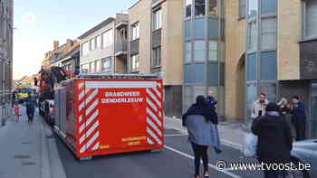 Auto brandt uit in ondergrondse parkeergarage in Denderleeuw - TV Oost