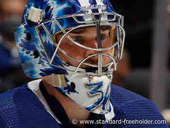 Leafs' Jack Campbell out two weeks with rib injury - Standard Freeholder