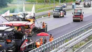 Fulda: A66 bei Neuhof-Nord vorerst nur zweispurig befahrbar - Fuldaer Zeitung